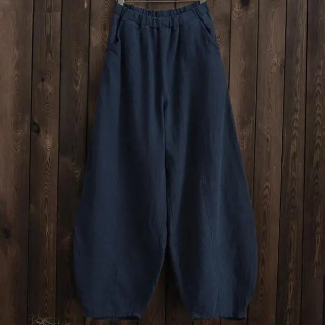 Cotton style bloomers wide leg pants