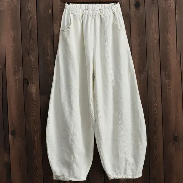 Cotton style bloomers wide leg pants
