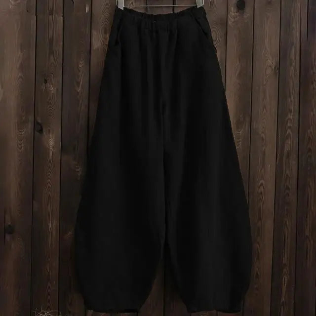 Cotton style bloomers wide leg pants